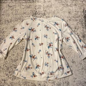 4for25 $ Croft and barrow floral top